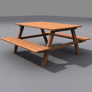 picnic table 02 model
