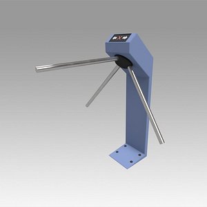 Turnstile blue tripod