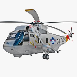 SH-3 Sea King Rigged