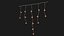 Halloween Pumpkin Curtain Lights