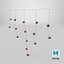 Halloween Pumpkin Curtain Lights