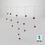 Halloween Pumpkin Curtain Lights