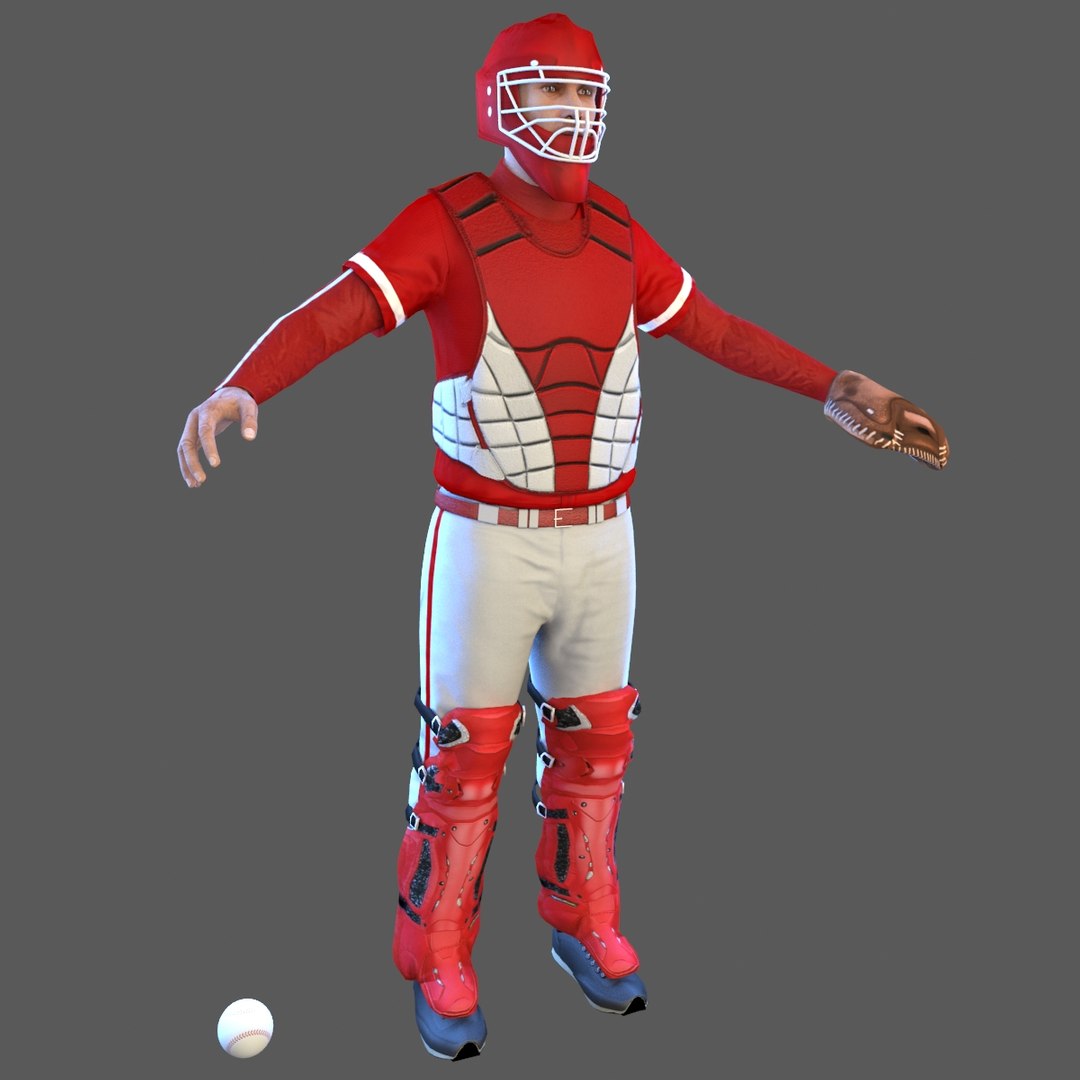 Baseball player ball 3D model - TurboSquid 1463494