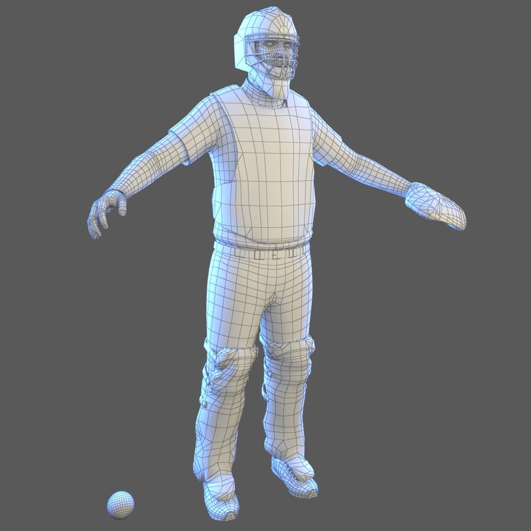 Baseball Player Ball 3D Model - TurboSquid 1463494