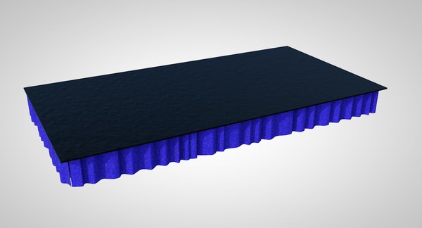 adjustable concert stage 3D model