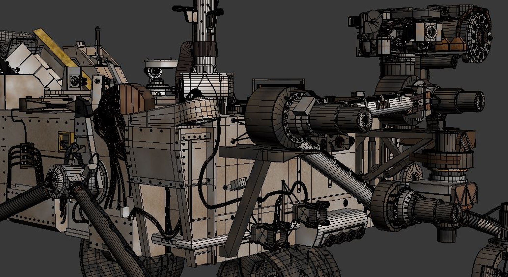 3d Model Mars Rover