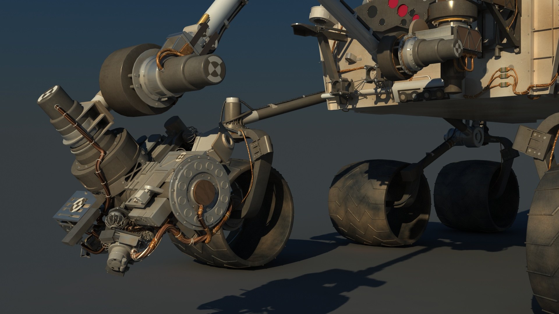 3d Model Mars Rover