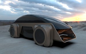 Future car 3D model