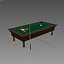 billiard set 3d obj