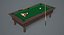 billiard set 3d obj