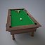 billiard set 3d obj
