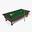billiard set 3d obj