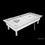 billiard set 3d obj