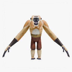 Master Monkey - Kung Fu Panda