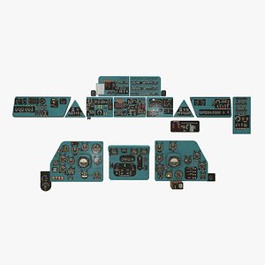 Mi-8MT Mi-17MT Panels Boards Russian