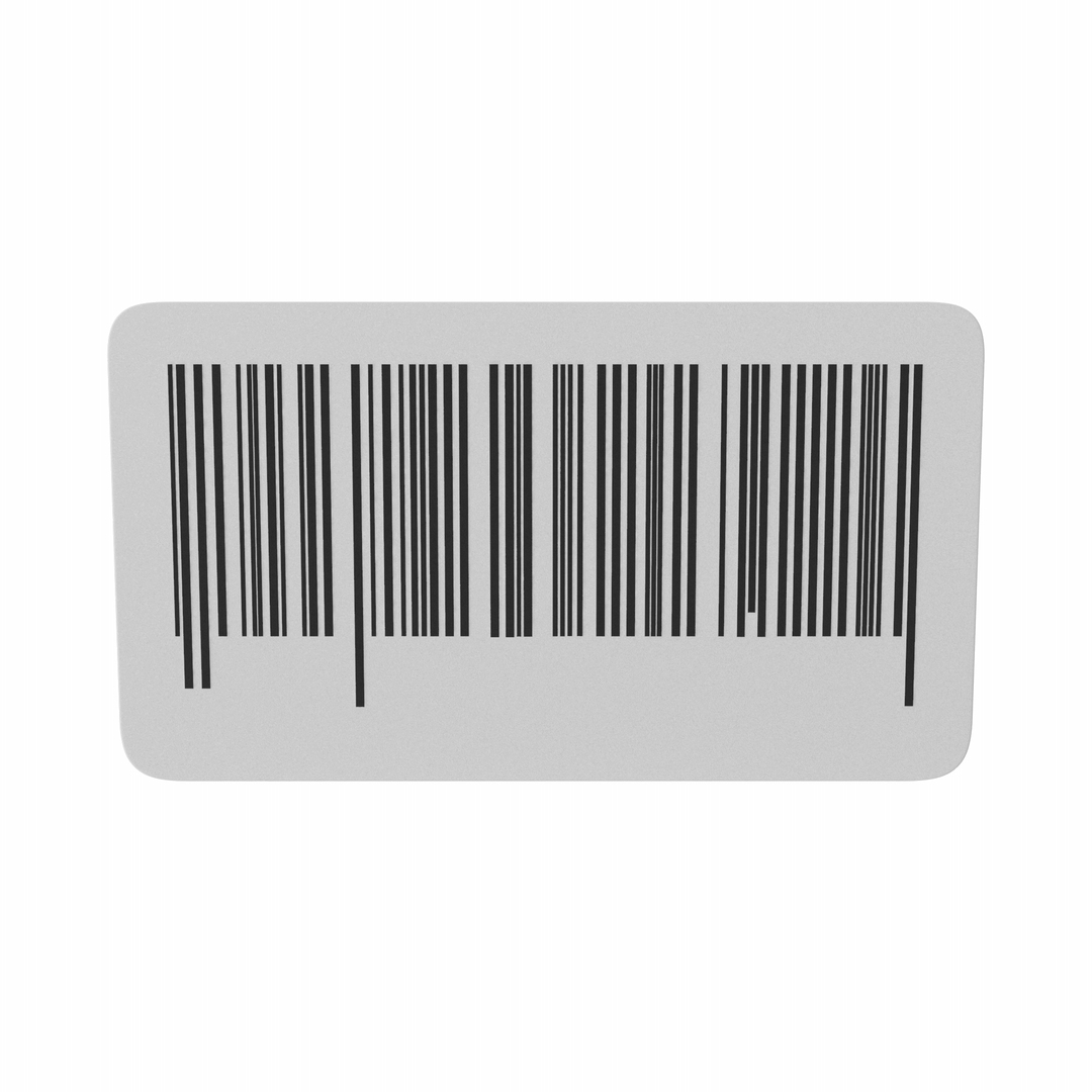 Barcode 3D Model - TurboSquid 2221805