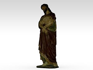 3d model statue