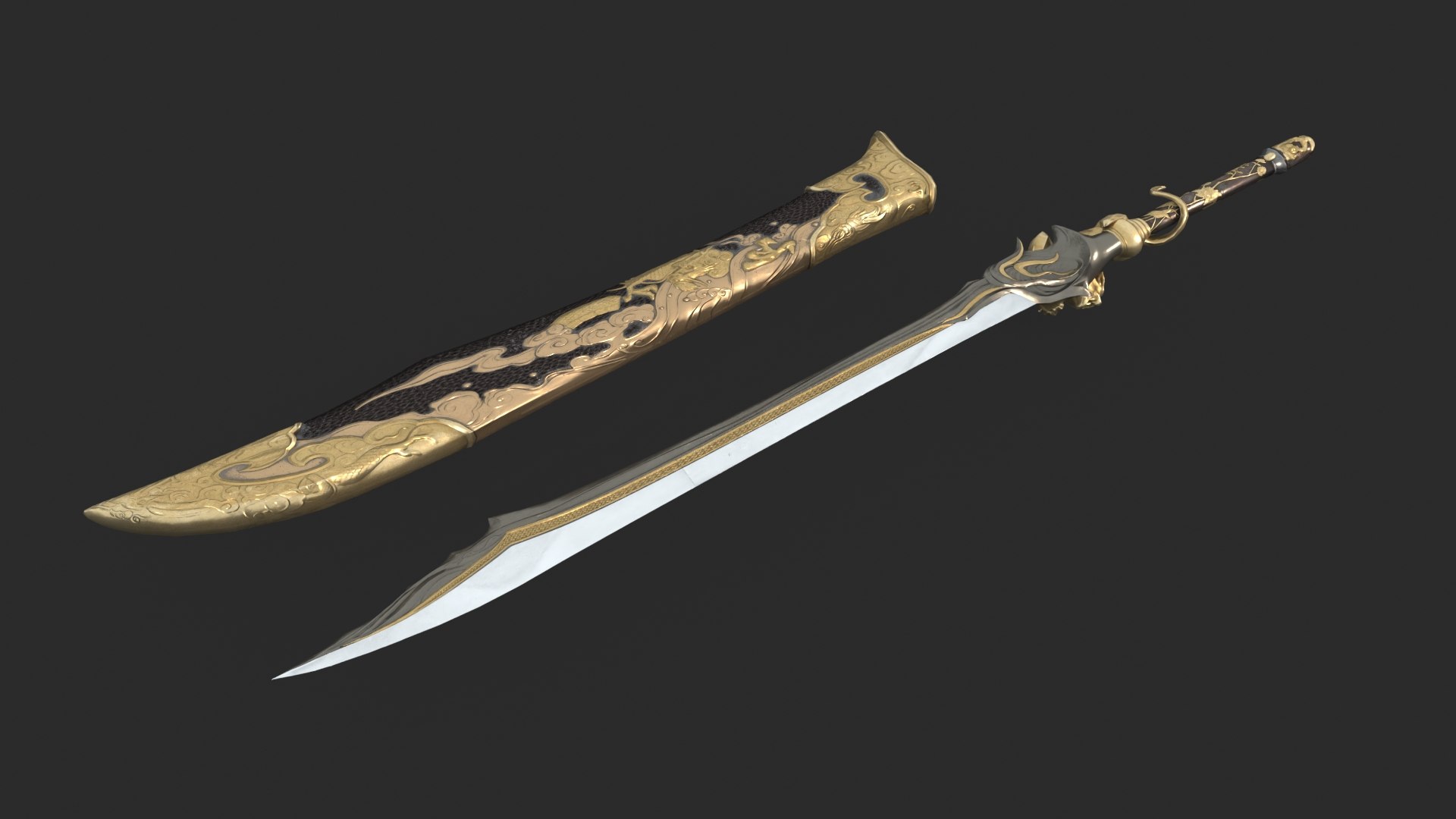 Magic Close Combat Cold-Weapon Golden Great Sword model https://p.turbosquid.com/ts-thumb/QR/NtOZFX/74/1/jpg/1792667456/1920x1080/fit_q87/4d7c12e9d3605f68602481f2ffa8ab400f65689b/1.jpg