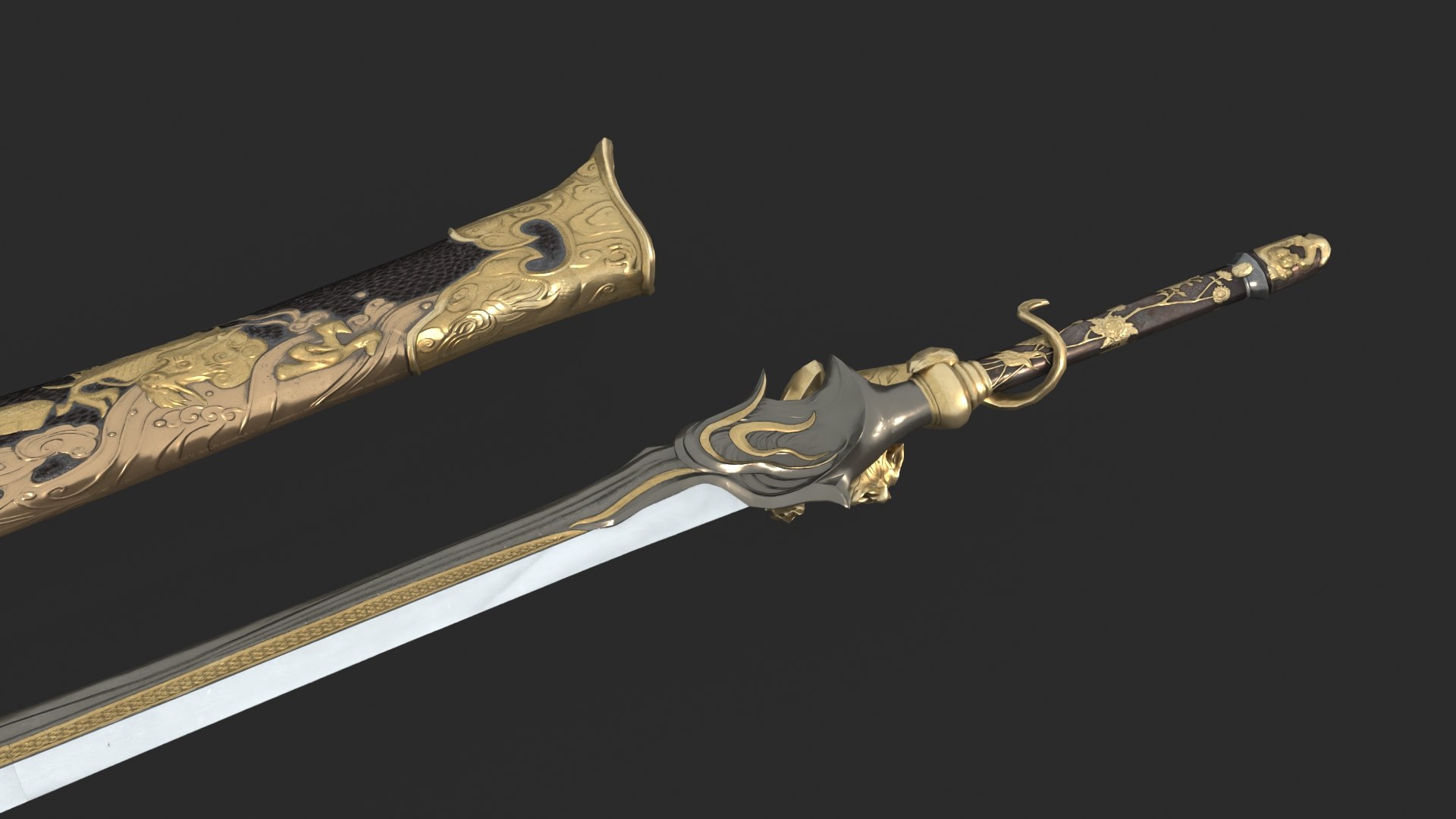 Magic Close Combat Cold-Weapon Golden Great Sword model https://p.turbosquid.com/ts-thumb/QR/NtOZFX/QA/1_04/jpg/1792667460/1920x1080/fit_q87/f7a7054eebe153fac0effba7fcebb5feabb76c30/1_04.jpg