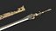Magic Close Combat Cold-Weapon Golden Great Sword