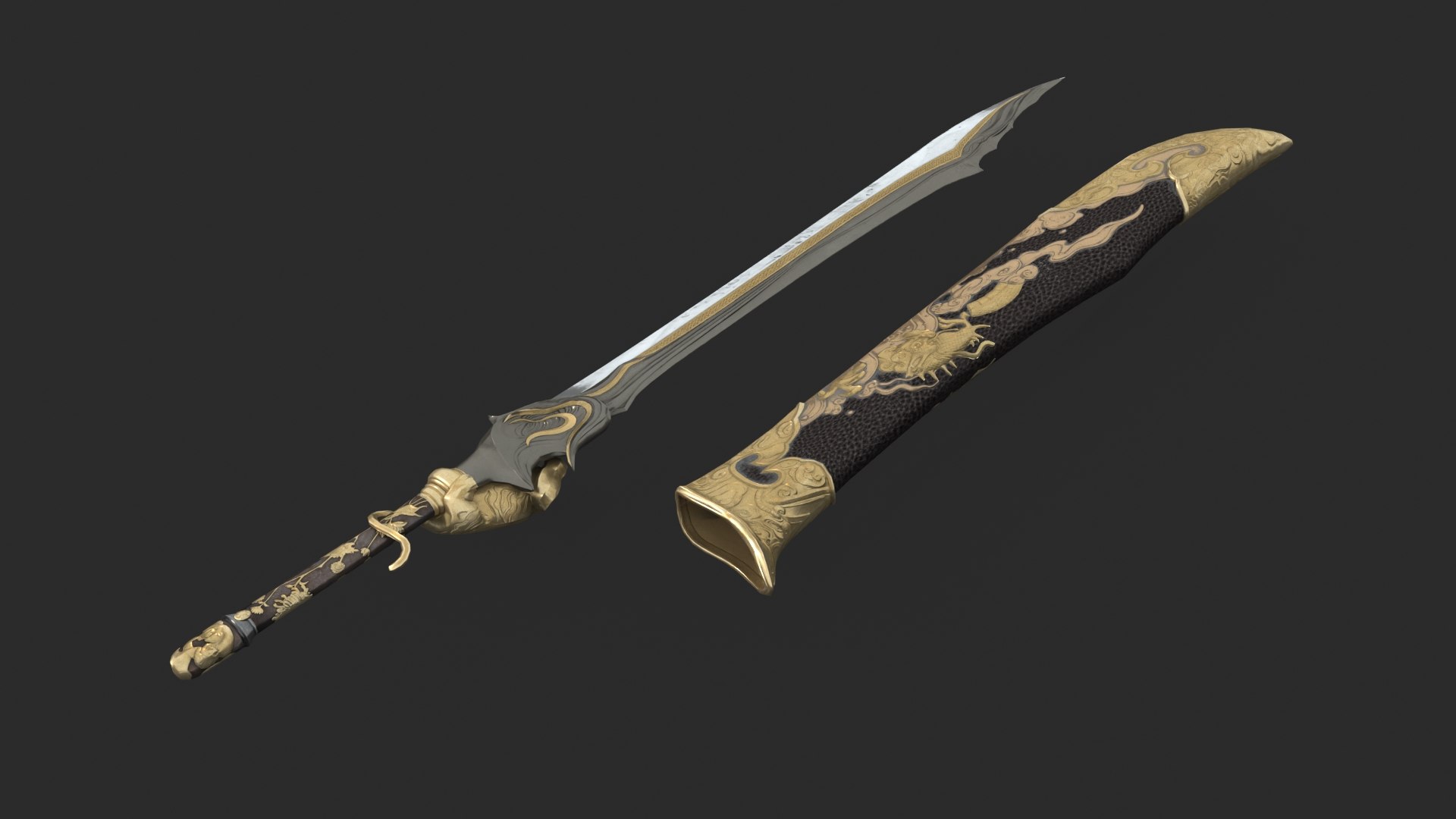 Magic Close Combat Cold-Weapon Golden Great Sword model https://p.turbosquid.com/ts-thumb/QR/NtOZFX/Ug/1_02/jpg/1792667457/1920x1080/fit_q87/49cd620cd09e4b7aa566c2f123043421e57118c0/1_02.jpg