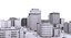 3D model city clay