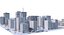 3D model city clay