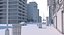 3D model city clay