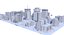3D model city clay
