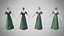 Dress 27 Dark Green