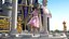 Asian Women Wearing Summer Dress Rigged for Cinema 4D