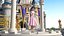 Asian Women Wearing Summer Dress Rigged for Cinema 4D