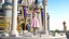 Asian Women Wearing Summer Dress Rigged for Cinema 4D