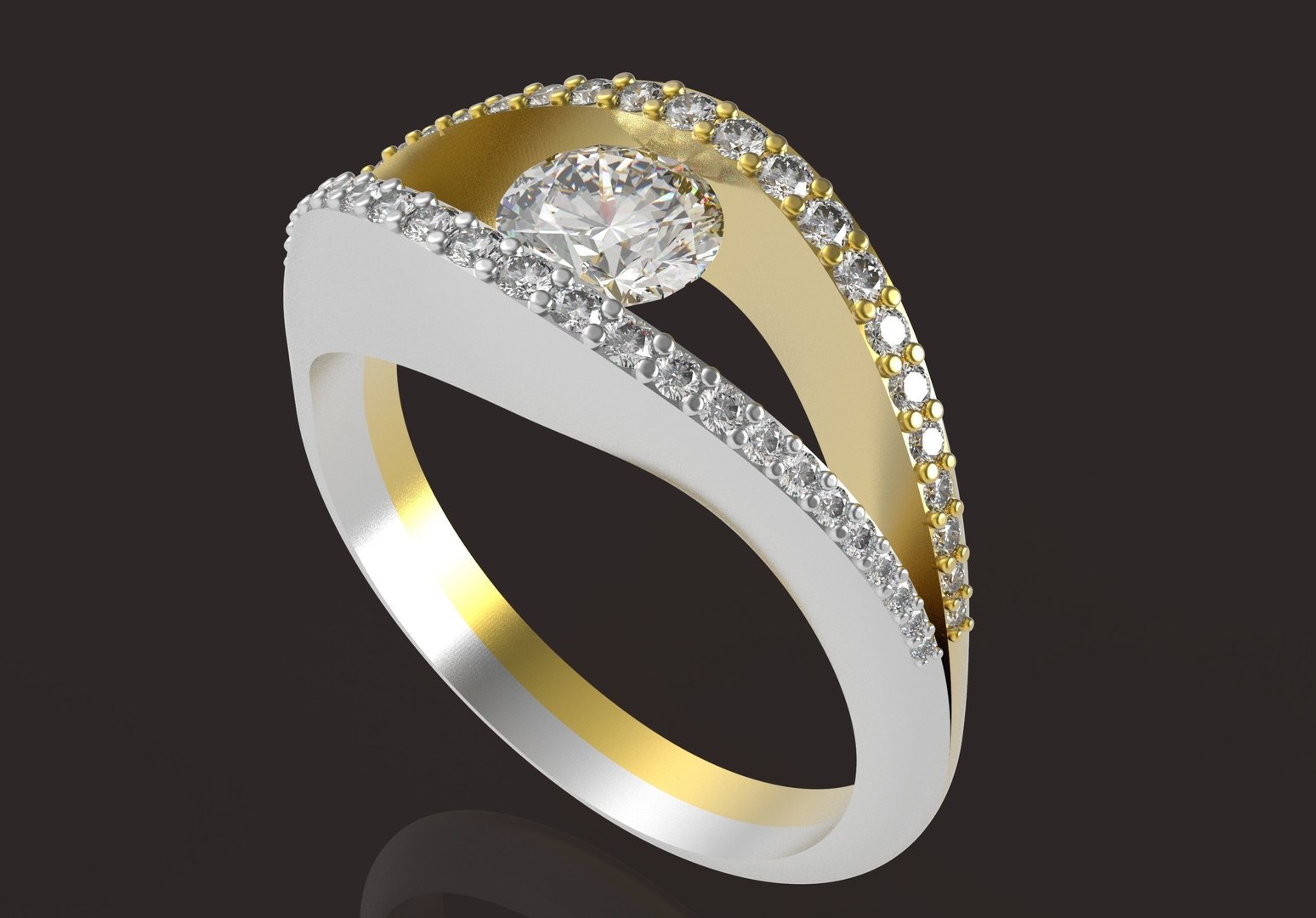 Female ring 5 mm 3D model - TurboSquid 1538455