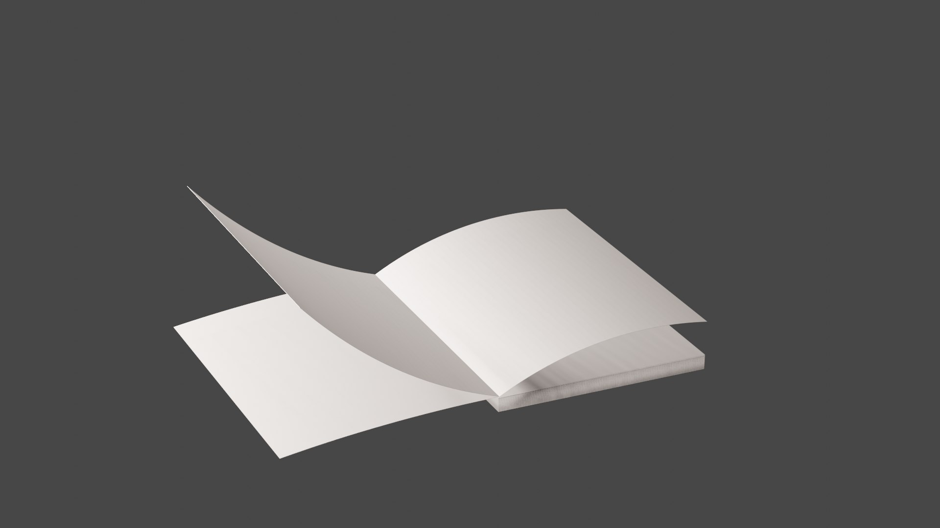 Bookflip 3D Model - TurboSquid 2201351