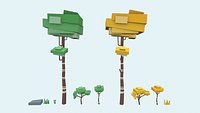blocky environments pack