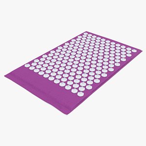 3D Acupuncture Massage Mat Purple