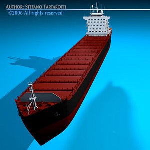 container ship 3d model