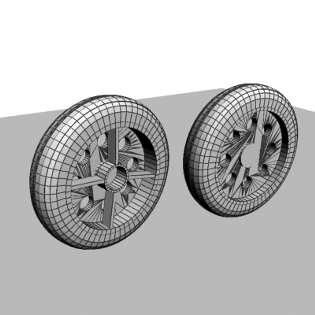 Wheel Small Toy 3d Model