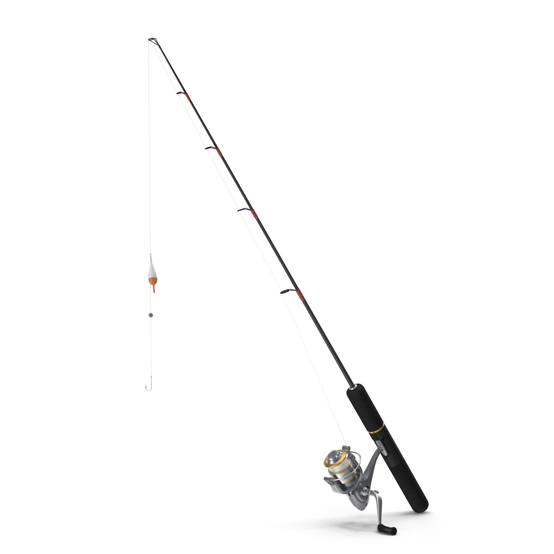 Fishing Pole 3D model preview
