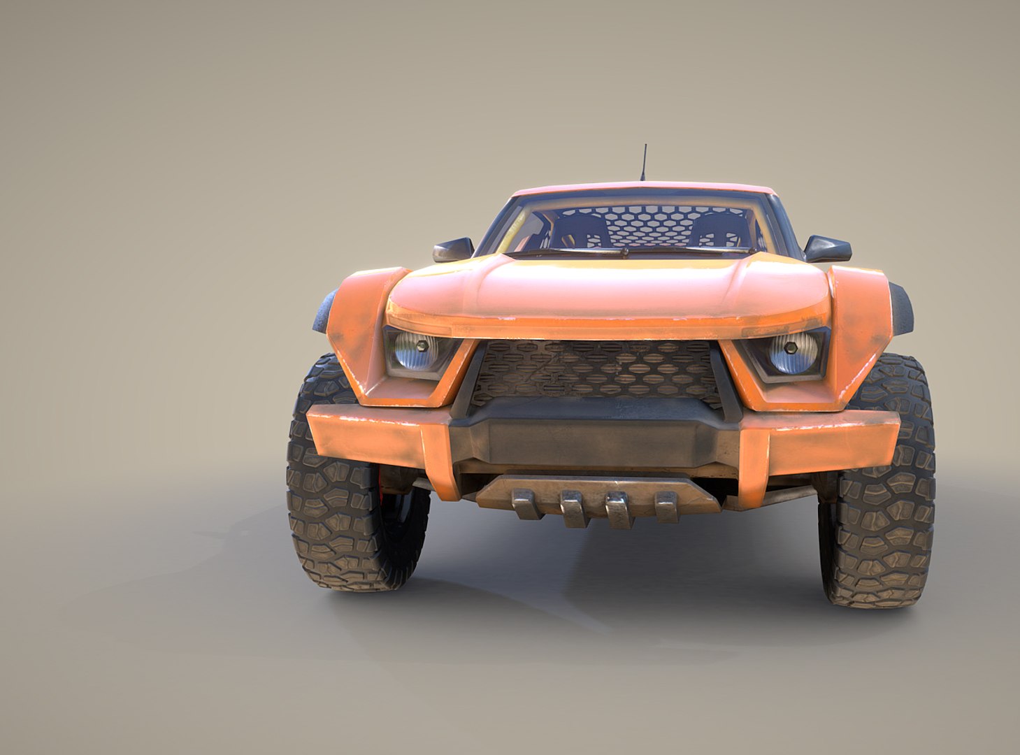 3d Model Zarooq Sand Racer