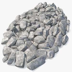 Heap Big Grey Stones
