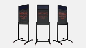 3D Display Stand Text
