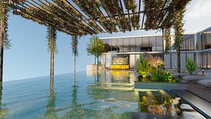 Rooftop swimming pool
