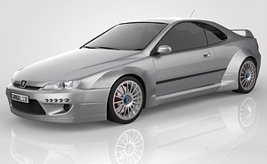 Peugeot 406 Coupe Rocket Bunny 3D