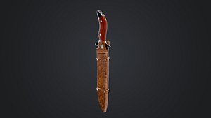 Hunter Knife 3D model