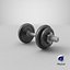 Dumbbell 4 Black