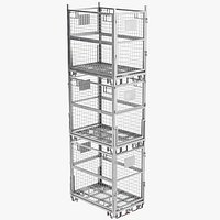 Stillage Cage Stacked