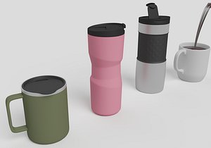3D cup  coffee mug