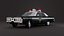 Auto della polizia 1971 NY Low-Poly